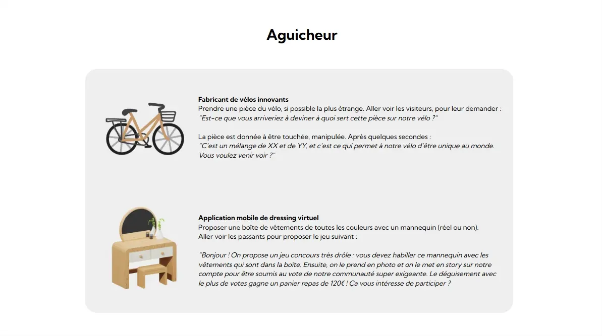 Aperçu du guide Équipe Salon 2